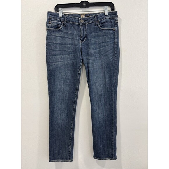 Kut From The Kloth Jeans Katy Boyfriend 8 Straight Leg - Picture 1 of 7
